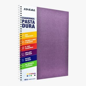 CUAD. ESP. IDEAL 100H CD LILA P/DURA