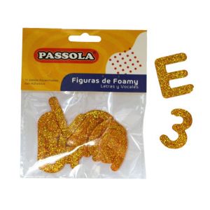 FOAMY PASSOLA FIGURAS ADH NUMEROS Y VOCALES ESCARCH 15PZAS