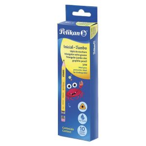 LAPIZ PELIKAN TRIANG. PARVULARIO C/BORRADOR