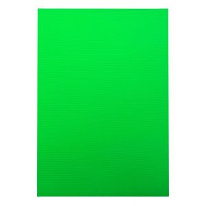 CARTUL. CORRUGADA NEON 50X70CM VERDE 048-012NE