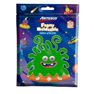 CERAMICA ARTESCO ULTRA LIGERA VERDE 50GR / FOAMY MOLD