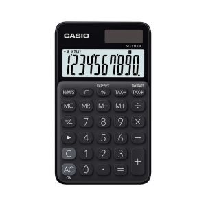 CALC. CASIO MESA SL-310UC-BK 10 DIG NEGRO