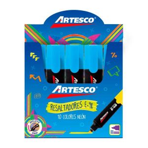 RESALTADOR ARTESCO NEON E-48 CELESTE UND