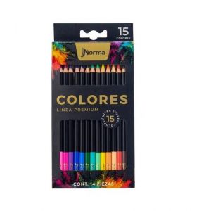 LAPIZ COLOR NORMA PREMIUM X 15 [558858]
