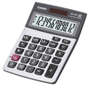 CALC. CASIO MESA MX-120S/B 12 DIGITOS