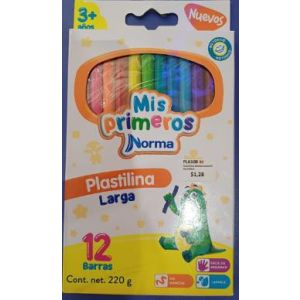 PLASTILINA NORMA X12 LARGA [522822]
