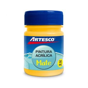 PINTURA ARTESCO ACRILICA MATE 30 ML. AMARILLO