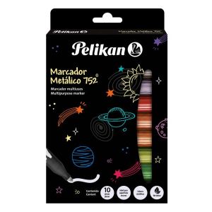 MARC PELIKAN MARKATODO METALICO 752 EST 10 COL