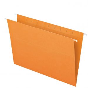 FOLDER IDEAL COLGANTE NARANJA 180 GR X 25