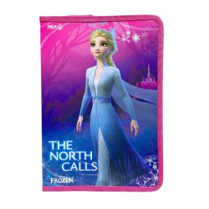 CARPETAS CON ZIPPER A4 FROZEN