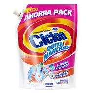 Detergente Líquido Ciclón Quitamanchas Doypack 1.8 L