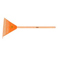 Escoba para Jardín Tramontina Naranja 18 Dientes 120cm