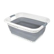 Cesta Plegable Wireking para Ropa Gris 62 x 44.2 cm