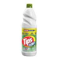 Blanqueador Líquido Tips Acción Extrema Limpieza Cítrica Botella 1 L