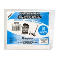 Fundas de Basura Improval 46x46 cm - 10 Unidades