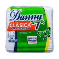 Pack 100 Uds Servilletas Danny Clásica 24x24 cm
