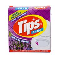 Pastilla Ambientadora para Baño Tips Acción Antibacterial 90 g - Varias Fragancias
