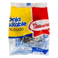 Esponja Inoxidable Mi Comisariato Plateada