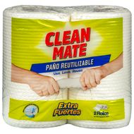 Pack 2 Uds Toalla de Cocina Clean Mate Reutilizable - 58 Hojas