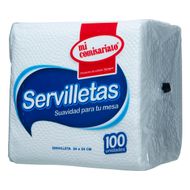 Pack 100 Uds Servilletas Mi Comisariato Normal 24x24 cm