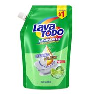 Lavavajilla Líquido Lavatodo Limón Doypack 360 ml