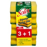 Pack 4 Uds Esponja Salvauña Solex