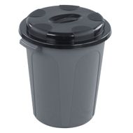 Tacho Plapasa con Tapa Gris con Negro 42 L
