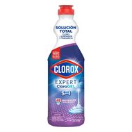 Cloro en Gel Clorox Original Lavanda 5 en 1 Botella 523 ml