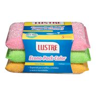 Pack 3 Uds Esponja Lustre Metalizada