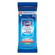 Toallitas Desinfectantes Clorox Expert Flowpack - 60 Unidades