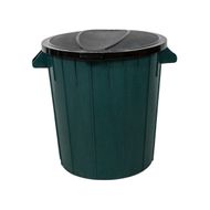 Tacho Pica Extrafuerte Verde Oscuro con Tapa 72 L