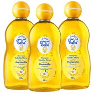 Pack 3 und. Shampoo Para Mi Bebé Cabellos Claros Manzanilla 1.2 L