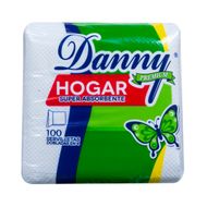 Pack 100 Uds Servilletas Danny Hogar 28x28 cm