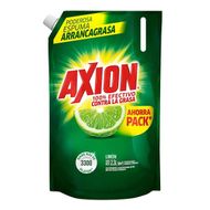 Lavavajilla Líquido Axion Limón Doypack 2.3L