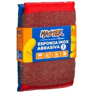 Pack 2 Uds Esponja Inoxidable Master Abrasiva