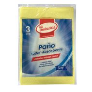 Pack 3 Uds Paño Multiuso Mi Comisariato Super Absorbente