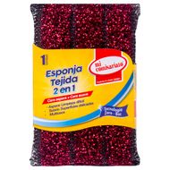 Esponja Tejida Mi Comisariato 2 en 1