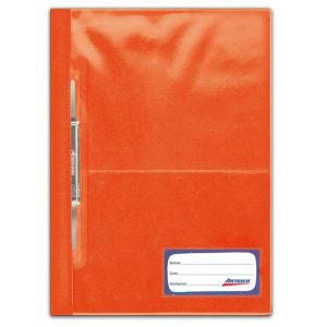 FOLDER ARTESCO DURAMAX C/TRANSPARENTE T/O NARANJA