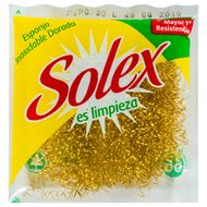 Estropajo Inoxidable Solex Dorado