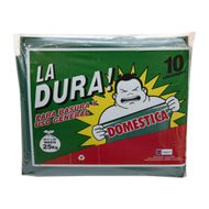Fundas de Basura La Dura Verde 25 kg  100x139 cm - 10 Unidades