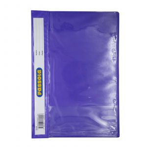FOLDER PASSOLA C/TRANSP T/O LILA
