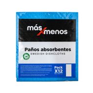 Pack 12 Uds Paño Multiuso Mi Comisariato Super Absorbente