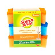 Pack 3 Uds Esponja Cero Rayas Scoth Brite
