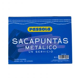 SACAPUNTA PASSOLA METALICO 1 SERV UNIDAD