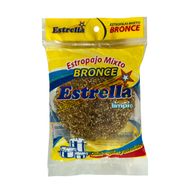 Estropajo Mixto Estrella Bronce