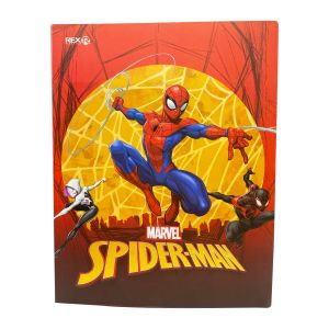 CARPETA CATALOGO REX A4 SPIDERMAN C/10 PROTECTORES HOJAS