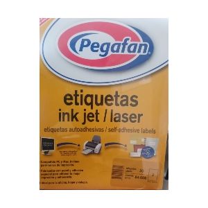 ETIQUETAS PEGAFAN AUTOADHESIVAS A4 06 X20