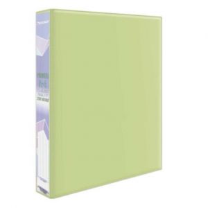 CARPETA ARTESCO A4 2/ARGOLLAS 25MM VERDE PASTEL