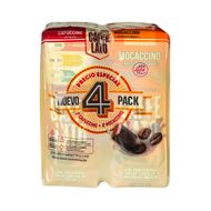 Pack 4 und. Café con Leche Toni Caffe Lato Capuccino & Mocaccino 250 ml