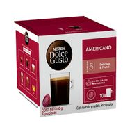 Pack 10 Uds Café en Cápsula Dolce Gusto Americano 80 g